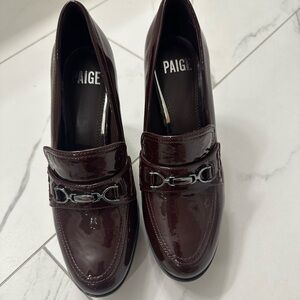 PAIGE Women's Deep Burgundy Loafers